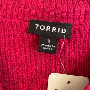 Torrid sweater size 1
